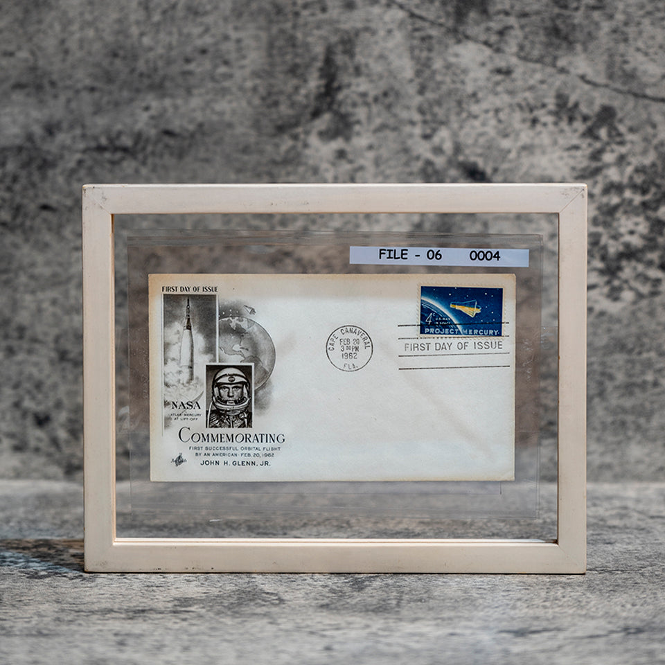 【1962】 Commemorating First Successful Orbital Flight By An American John H. Glenn First Day Cover
