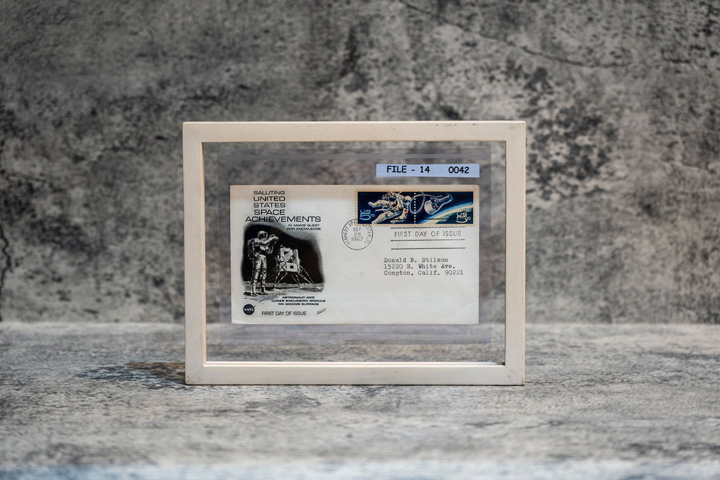 【1967】 Saluting US Accomplishments in Space First Day Cover