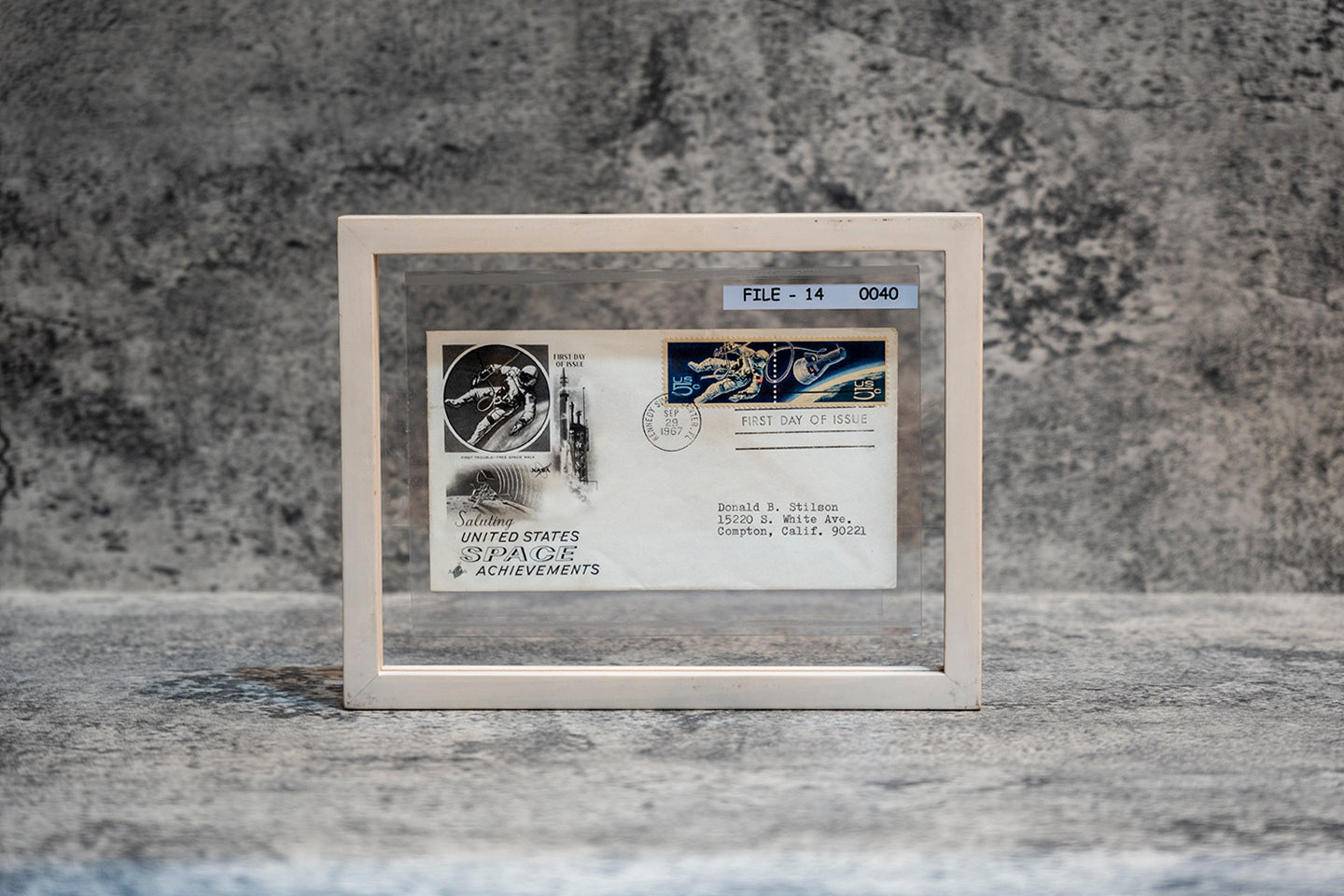 【1967】 Saluting US Accomplishments in Space First Day Cover