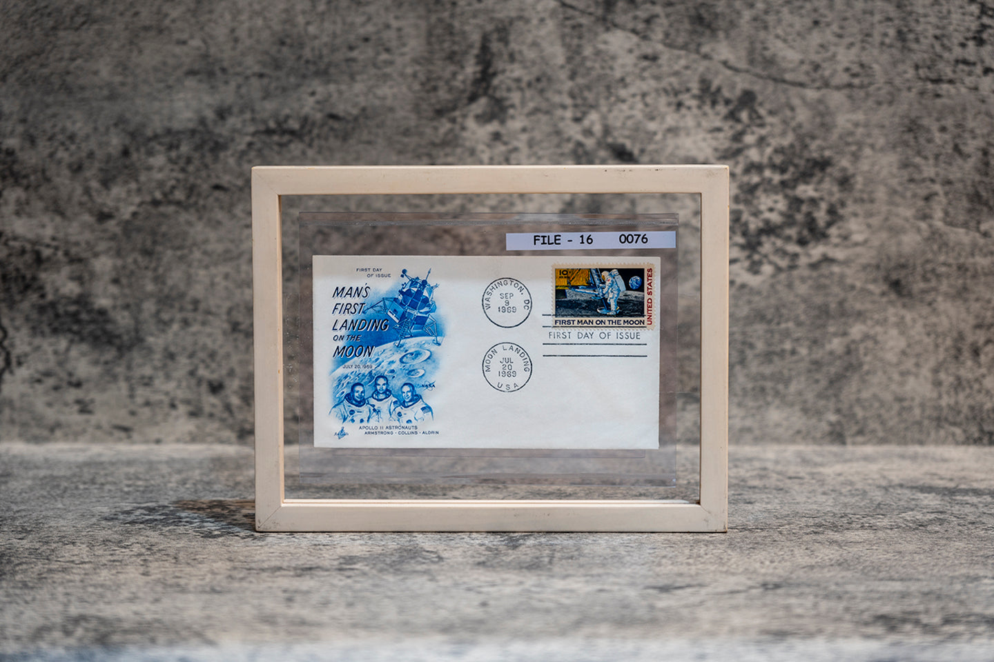 【1969】 Man's First Landing on the Moon APOLLO 11 First Day Cover