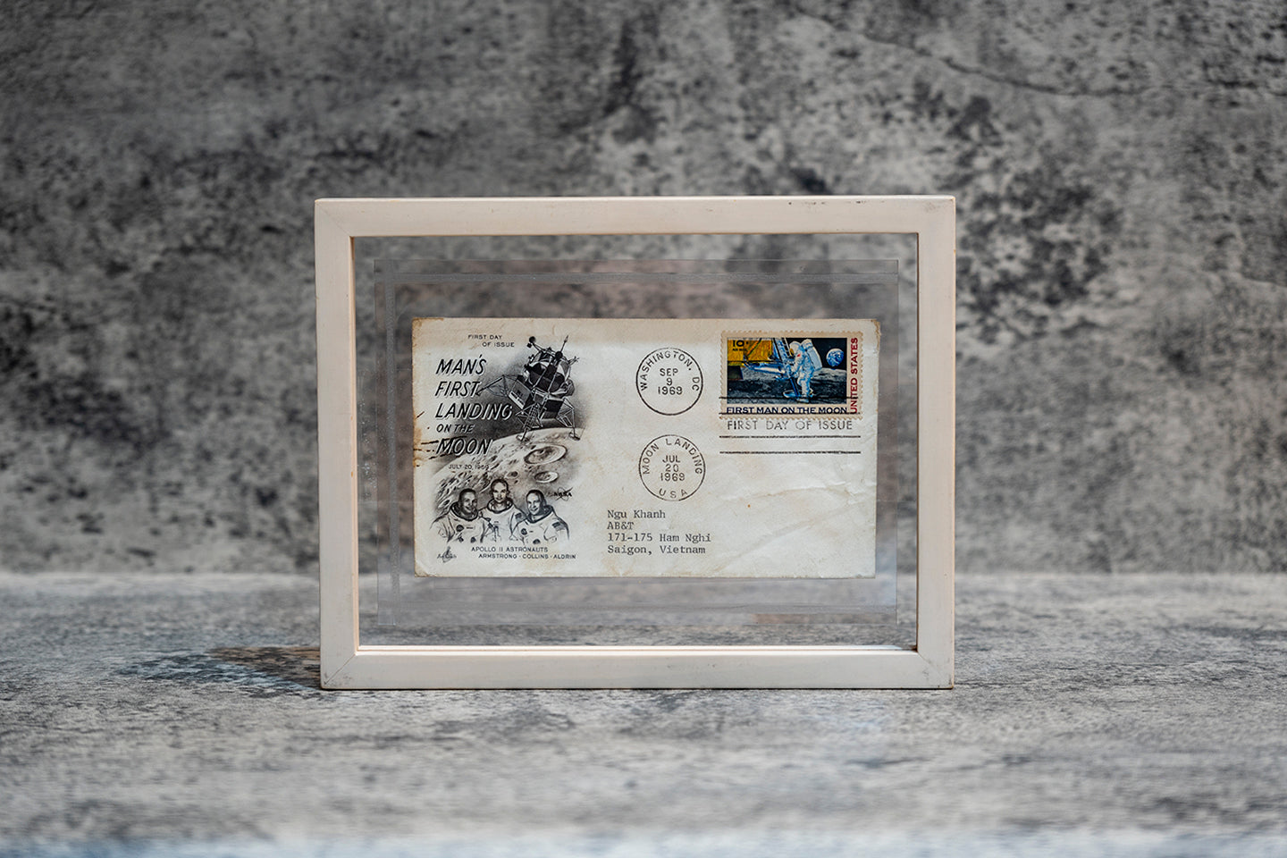 【1969】 Man's First Landing on the Moon APOLLO 11 First Day Cover