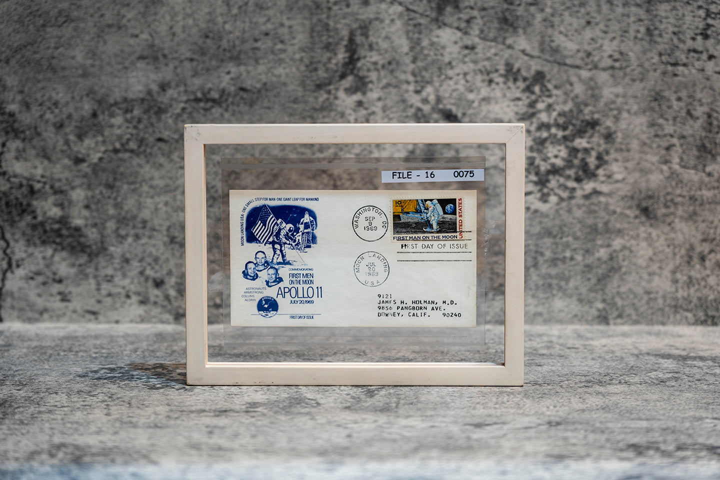 【1969】 Man's First Landing on the Moon APOLLO 11 First Day Cover