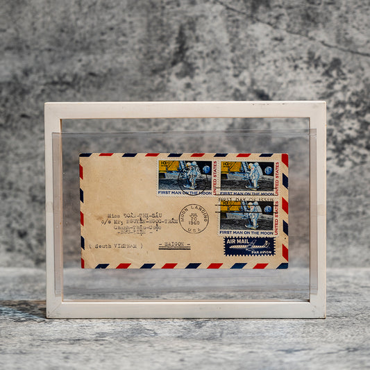 【1969】 Letter with (Man's First Landing on the Moon APOLLO 11 Stamp)