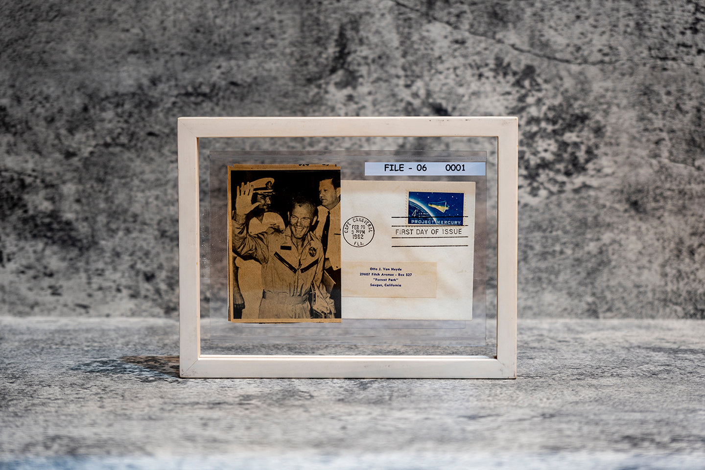 【1962】 Commemorating First Successful Orbital Flight By An American John H. Glenn First Day Cover