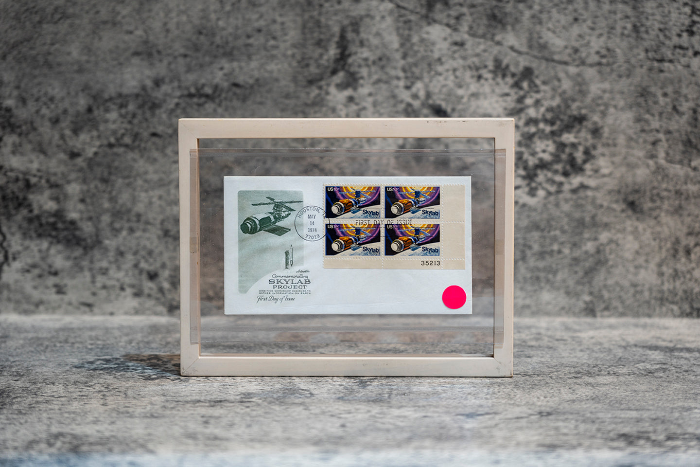 【1974】 SKYLAB PrOJECT First Day Cover with (Skylab Stamp)