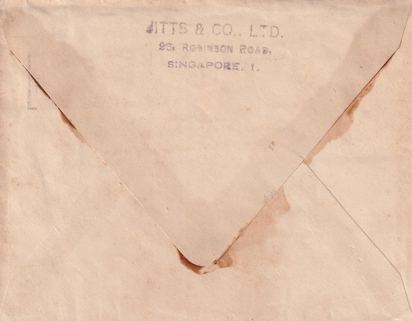 【1955】 Letter with The 1955 Definitive Series